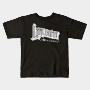 Vintage Lancaster, CA Kids T-Shirt